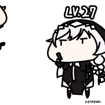 >_< animated animated_gif firing gun handgun honkai_(series) honkai_impact_3rd kallen_kaslana katana level_difference lowres multiple_girls open_mouth pistol seseren sword weapon yae_sakura