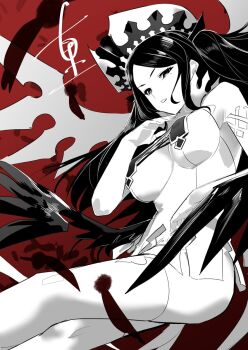 1girl breasts large_breasts long_hair nue_no_onmyouji solo yozora_(nue_no_onmyouji)