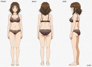 1girl kashima_aoi official_art reference_sheet soukan_yuugi