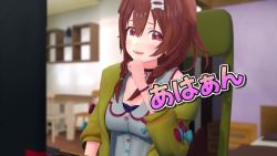 ! !! 2girls 3d ahoge animal_ear_fluff animal_ears animated audible_music audible_speech black_hoodie bone_hair_ornament braid brown_eyes brown_hair cartoon_bone cat_ears cat_girl chair collar computer_keyboard desk dog_ears dog_girl dress fallen_down fangs gaming_chair hair_ornament hololive hood hoodie indoors inugami_korone inugami_korone_(1st_costume) jacket katsutoshi laughing livestream_audio low_twin_braids mikumikudance_(medium) monitor multiple_girls nekomata_okayu nekomata_okayu_(1st_costume) pink_hair purple_eyes short_hair sitting smile sound streamer_audio swivel_chair twin_braids video virtual_youtuber white_dress yellow_jacket