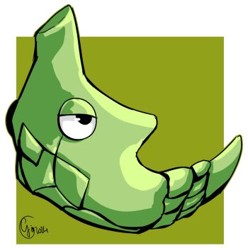 Rule 34 | destinywebgio, gen 1 pokemon, highres, looking at viewer, metapod, nintendo, no humans, pokemon, pokemon (creature), signature, solo