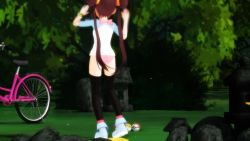 1girl 3d animated anus ass audible_music blue_eyes blush bra breasts brown_hair celebi dancing forest gen_2_pokemon gen_5_pokemon ho-oh legendary_pokemon mikumikudance_(medium) miniskirt music mythical_pokemon nature nintendo nipples object_insertion outdoors panties poke_ball pokemon pokemon_bw2 pussy pussy_juice river rosa_(pokemon) serperior sex_toy skirt small_breasts sound source_request suicune underwear undressing vaginal vaginal_object_insertion vibrator video water