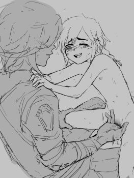 2girls age_difference age_regression aged_down arcane:_league_of_legends arcane_jinx arcane_vi bandaged_arm bandages braid braided_ponytail braiding_hair clothed_female_nude_female fingering flat_chest hairdressing highres incest jacket jinx_(league_of_legends) league_of_legends loli monochrome mooch_(artist) multiple_girls neck_tattoo nude older_sister onee-loli ponytail powder_(arcane) pussy pussy_juice sex short_hair siblings sisters sketch smile smiley_face tagme tattoo vaginal vi_(league_of_legends) yuri