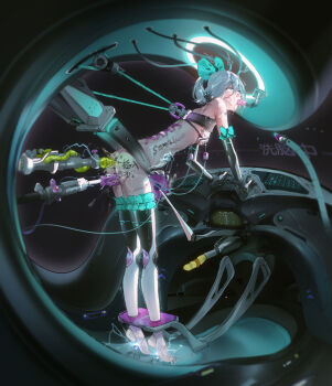 1girl ahegao anal aqua_hair arm_cuffs bdsm bikini blindfold blue_eyes blue_hair body_writing bondage bound bound_ankles bound_wrists breasts captured corset_piercing cum cum_on_body cum_on_hair dildo elbow_gloves electricity electrocution facial fellatio frilled_thighhighs frills fucked_silly gloves glowing hair_ornament hair_ribbon hatsune_miku headgear headphones highres immobilization computer_keyboard latex latex_gloves nipple_weights nipples non-web_source nude oral pilot ponytail predicament_bondage radar ribbon ring_light sex_machine sex_toy short_hair simulated_fellatio slave slave_tattoo small_breasts solo solo_focus stirrup_legwear suspension swimsuit tally tattoo thighhighs tiptoes toeless_legwear typing vaginal vocaloid whip_marks ying_yi