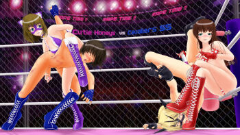 Rule 34 | #13, 2boys, 2girls, anal, anal object insertion, animal ears, arena, ayano (#13), battle, bikini, blonde hair, boots, bottomless, cage, cat ears, cat tail, clothed female nude male, clothed on nude, clothes pull, dildo, domination, femdom, fighting, foot on head, foot worship, forced, handjob, hetero, humiliation, mask, molestation, multiple boys, multiple girls, nude, object insertion, pants, pants pull, penis, public indecency, public nudity, sakuya (#13), sex toy, sitting, sitting on person, smile, smirk, submission, sumire (#13), swimsuit, syemi (#13), tagme, tail, uncensored, undressing, vibrator, wrestling, wrestling ring