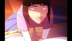 1boy 1girl age_difference animated ass ass_focus barefoot bed bed_sheet bedroom beige_shorts black_hair blonde_hair bob_cut boruto:_naruto_next_generations buttjob byakugan cum cum_in_mouth cum_on_tongue d-art ejaculation feet fellatio grabbing_another's_ass groping hands_on_another's_ass hands_on_ass heart hetero hood hood_down hooded_jacket hoodie huge_ass humping hyuuga_hinata incest jacket licking licking_penis mature_female mother_and_son naruto_(series) naughty_face older_female_and_younger_male on_bed onee-shota oral penis pillow purple_eyes purple_hoodie purple_jacket sex shirt short_hair shorts shota smile tagme tongue tongue_out uncensored uzumaki_boruto video white_shirt wooden_ceiling