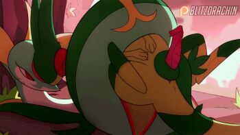 1boy 1girl animal_hands animal_penis animal_sexualization animated animated_gif anus claws close-up closed_eyes couple cum cum_on_body cum_on_penis dragon ejaculation erection flygon french_kiss gen_3_pokemon gen_5_pokemon heavy_breathing hetero interspecies kiss knotted_penis masturbation monster naughty_face nintendo nude orgasm outdoors penis pokemon pokemon_(creature) pokephilia red_eyes restrained serperior sex sifyro snake spiked_penis tail tailjob third-party_source tongue tongue_out uncensored video_game wings