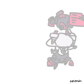 1girl animated animated_gif bronya_zaychik bronya_zaychik_(black_nucleus) honkai_(series) honkai_impact_3rd lowres seseren smash vanishing weapon