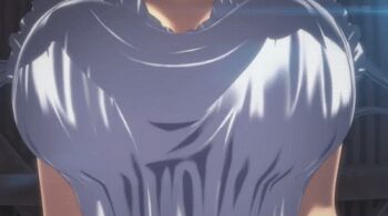 Rule 34 | 1girl, 3d, animated, animated gif, bouncing breasts, breasts, dress, female focus, huge breasts, lowres, nipples, no bra, outdoors, sandwichworks, shiny skin, solo, takarasagashi no natsuyasumi, undressing