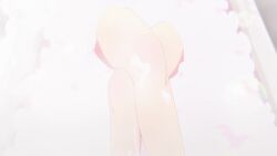 1girl agatsuma_makina all_fours android animated anime_screenshot ass ass_shake back backboob bathroom bathtub blue_eyes blush bouncing_ass bouncing_breasts bra breasts butt_crack closed_eyes collarbone completely_nude crossed_legs gradient_hair groin hair_ribbon hand_on_own_chest hand_on_own_hip hanging_breasts highres huge_ass kakushite!_makina-san!! large_breasts long_hair multicolored_hair navel nipples nude orange_hair panties pink_hair pink_ribbon purple_bra purple_panties red_hair ribbon smile soap soap_bubbles sound steam stomach tagme thighs twintails underwear video water wet