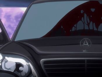 00s 1girl 2004 age_difference animated animated_gif anime_screenshot ass bible_black bible_black_new_testament blood breasts brown_hair car corpse curvy decapitation huge_ass missing_head motor_vehicle murder older_male_and_younger_female sailor_collar sailor_shirt school_uniform shin_bible_black shiny_skin shirt tagme teacher_and_student vehicle_interior wide_hips