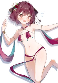 1227ree absurdres atelier_(series) atelier_sophie breast_curtains dancing functionally_nude highres legs nipples pussy revealing_clothes sophie_neuenmuller thighs