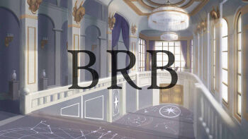 arched_window candlestand chair chandelier commentary commission constellation_print curtains english_commentary english_text highres indoors light_rays mustika_d_a no_humans original plant podium potted_plant railing scenery stairs table vase wall_lamp window