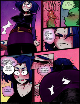 dc_comics highres portal_object portal_sex teen_titans teen_titans_(beast_boy) teen_titans_(jinx) teen_titans_(raven)
