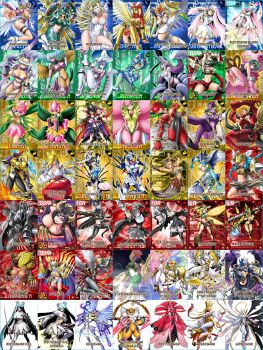 absurdres ancientirismon ancientmermaimon angel angel_wings angewomon animal_ears armor bancholilimon bastemon bat_wings beelstarmon blindfold blonde_hair blue_hair blue_skin breast_armor broom broom_riding calamaramon cat_ears ceresmon ceresmon_medium cho-hakkaimon claws club_(weapon) colored_skin crescemon darcmon dark_skin demon_girl devil dianamon digimon digimon_(creature) earrings electricity electricity_ball energy energy_ball fairimon fairy flower furry green_skin grey_skin gun hat high_heels highres hudiemon japanese_clothes jetsilphymon jewelry junomon kinkakumon ladydevimon leather leather_pants lilamon lilimon lilimon_x-antibody lilithmon lipstick lotusmon makeup mask mastemon meicrackmon_vicious_mode mermaid mermaimon mervamon miko minervamon monster_girl multiple_girls nail_polish nun ofanimon one_eye_closed pants plant_girl polearm purple_skin queenchessmon rafflesimon ranamon rosemon sakuyamon sakuyamon_miko_mode school_swimsuit shutumon sistermon_blanc sistermon_ciel sistermon_ciel_(awaken) sistermon_noir swimsuit sword thighhighs tinkermon trident venusmon weapon weddinmon whip wings wink witch witch_hat witchmon