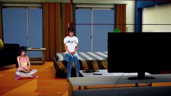 1futa 1girl 3d animated bad_tag breasts female_focus futa_with_female futanari honey_select huge_breasts huge_penis penis potaklulu sex size_difference tagme video