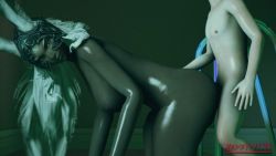 10s 1boy 1girl 3d age_difference all_fours anal animal_ears animated arm_support artist_name ass_shake bouncing bouncing_breasts breasts dark-skinned_female dark_skin final_fantasy final_fantasy_xii fran from_side green_theme hand_on_another's_waist head_out_of_frame headpiece hetero highres interracial interspecies large_breasts long_hair looking_back looping_animation mature_female mrdeviant92 nipples nude rabbit_ears railing red_eyes sex sex_from_behind shiny_skin shota size_difference solo_focus source_filmmaker_(medium) square_enix standing uncensored video viera white_hair