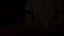 1boy 2girls animated aqua_hair audible_speech bouncing_breasts breasts cleavage femdom indoors japanese_audio kicking koutetsu_no_majo_anneroze large_breasts maid maid_headdress medium_hair mitico_fleuretty multiple_girls otonashi_miki pointy_ears red_hair school_uniform short_hair sound sweat tagme talking video violence