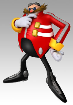 1boy 3d absurdres bald black-framed_eyewear black_boots black_pants blue-tinted_eyewear boots buttons clenched_hand coat dr._eggman eyewear_on_head facial_hair fat fat_man full_body glasses gloves goggles gradient_background green-tinted_eyewear grey_background grin hand_on_own_chin hand_on_own_hip hand_up happy highres legs_apart long_nose long_sleeves male_focus mario_&amp;_sonic_(series) mario_&amp;_sonic_at_the_olympic_games_(2007) mustache official_art opaque_glasses pants pince-nez red_coat round_eyewear simple_background smile solo sonic_(series) standing stroking_own_chin sunglasses teeth third-party_source tinted_eyewear white_gloves zipper