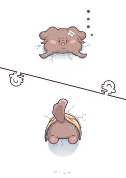 ... absurdres animal_focus dog highres hololive inugami_korone inugami_korone_(dog) listener_(inugami_korone) syam_illust tagme through_wall