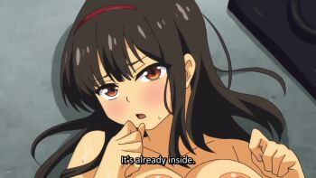 Rule 34 | 1boy, 1girl, animated, anime screenshot, censored, completely nude, cum, cum in pussy, dialogue box, doggystyle, grinding over clothes, groping, mosaic censoring, natsu to hako, nipples, nude, penis, public indecency, pussy, pussyjob, sachi (natsu to hako), sex, sex from behind, sound, subtitled, tagme, vaginal, video, yoshi (natsu to hako)