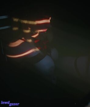 animated bdsm bondage bound breasts emilie_de_rochefort erodrunky evilaudio highres lewdgazer locker nipples nude rope sex_toy sound tagme tekken vibrator video vixxenva