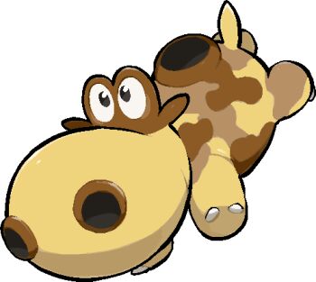 animal_focus commentary_request full_body gen_4_pokemon hippopotas hippopotas_(male) kawaanago lowres nintendo no_humans nostrils pokemon pokemon_(creature) pokemon_focus solo transparent_background