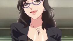 Rule 34 | 10s, 1boy, 1girl, 2013, animated, blush, bouncing breasts, breasts, censored, cheating (relationship), closed eyes, covered erect nipples, earrings, fellatio, fumika misaki, glasses, hetero, indoors, interior, jewelry, large breasts, mature female, miboujin nikki, mosaic censoring, narazaki akito, nipples, office lady, older female and younger male, oral, penis, semi-rimless eyewear, sound, tagme, under-rim eyewear, video