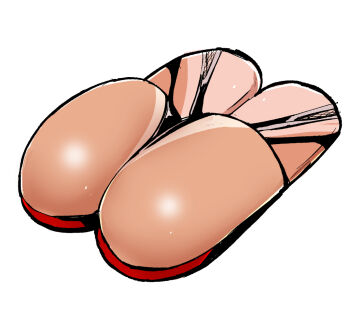 ass ass_focus dark_skin highleg huge_ass leotard lovelovemaid mizuki_yukikaze mousepad_(object) objectification one-piece_tan ribbon sandals shiny_skin skindentation taimanin_(series) taimanin_yukikaze tan tanline thong thong_leotard what white_background