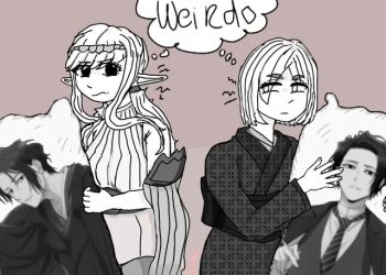 Rule 34 | annette (isekai shikkaku), bodypillow, dazai osamu (isekai shikkaku), isekai shikkaku, meme, sacchan (isekai shikkaku)