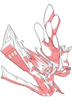 Rule 34 | 1girl, absurdres, ahoge, bodysuit, commentary, cross-shaped pupils, crossed arms, falling, floating hair, gloves, highres, hohola, long hair, looking at viewer, nono (top wo nerae 2!), open mouth, outstretched arms, perspective, scarf, solo, sunglasses, symbol-shaped pupils, top wo nerae! (series), top wo nerae 2!, white background