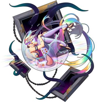 1girl absurdly_long_hair ark_order artist_request black_shoes bodysuit breasts bubble chain choker closed_mouth clothing_cutout covered_erect_nipples cthulhu_mythos full_body hair_ornament high_heels hip_vent large_breasts liquid living_clothes long_hair looking_at_viewer multicolored_hair navel_cutout official_art picture_frame rainbow_hair shoes smile solo stirrup_legwear tentacles toeless_legwear transparent_background variant_set very_long_hair white_bodysuit white_choker wing_hair_ornament yellow_eyes yog-sothoth yog-sothoth_(ark_order)