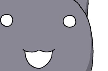 ... 1girl animal animated animated_gif azumanga_daiou black_hair brown_shoes cat chewing eating female_focus full_body giant kamineko long_hair lowres miniskirt oversized_animal sakaki_(azumanga_daioh) school_uniform serafuku sharp_teeth shoes short_sleeves simple_background skirt socks solid_circle_eyes solo standing swallowing teeth vore white_background