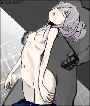 absurdres deux_murasame execution glassmoonworks gundam gundam_gquuuuuux guro highres necrophilia rape ryona stomach_bulge strangling