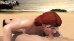 10s 1boy 1girl 3d animated artist_name beach breasts deepthroat erection exercising fellatio fuckhead head_out_of_frame headband hetero highres konami large_breasts large_penis looking_at_another looping_animation lying meryl_silverburgh metal_gear_(series) nipples nude on_back oral outdoors penis push-ups red_hair sand shoes short_hair source_filmmaker_(medium) uncensored video water