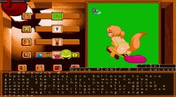 1girl animal_ears animated bad_tag blush breasts cum cum_in_ass cum_in_pussy fox_tail game_cg helmet highres kemomimi_treasure_hunters! orange_hair pumping restrained rivi_(kemomimi_treasure_hunters!) sea_anemone sound tagme tail tentacles video video_game