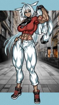 absurdres caenis_(fate) fate/grand_order fate_(series) highres muscular muscular_female tagme