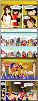 6+girls absurdres black_gloves black_hair black_panties black_thighhighs blue_hair bottomless breast_sucking breasts brown_hair bustier character_request cleavage comic dawn_(pokemon) dominatrix duplica_(pokemon) elbow_gloves empty_eyes expressionless feet female_focus femdom fingering garter_straps gloves group_sex harem hat highres holding holding_whip hypnosis jasmine_(pokemon) jimryu joy_(pokemon) long_hair may_(pokemon) melody_(pokemon) midriff mind_control misty_(pokemon) multiple_girls nintendo nude nurse opera_gloves orange_hair orgy panties pink_hair pokemon pokemon_(anime) pokemon_(classic_anime) pokemon_dppt_(anime) pokemon_rse_(anime) pokemon_the_movie_2000:_the_power_of_one ponytail sabrina_(pokemon) sandals shauna_(pokemon_rs030) short_hair stomach thighhighs topless_female twintails underwear whip whitney_(pokemon) yuri zoey_(pokemon)