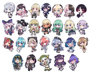 6+girls :&lt; :3 :d :o @_@ absurdres ahoge aizawa_ema aizawa_ema_(1st_costume) animal animal_ear_hairband animal_ear_headwear animal_ear_hood animal_ears aotsuki_remia arm_behind_back arm_support arm_up arms_up asumi_sena asymmetrical_clothes asymmetrical_footwear badge bandaid bandaid_on_knee bandaid_on_leg bandaid_on_thigh beret bird bird_on_hand black_bow black_dress black_footwear black_gloves black_hair black_hairband black_hat black_jacket black_leggings black_necktie black_outline black_ribbon black_shirt black_shorts black_skirt black_sleeves black_socks black_thighhighs blonde_hair blue_dress blue_eyes blue_footwear blue_hair blue_hoodie blue_skirt blush bone_hair_ornament bow bowtie braid bread bread_slice brown_bow brown_bowtie brown_footwear brown_hair brown_skirt brown_sweater button_badge cat cat_tail cattleya_regina_games chibi chibi_only chopsticks claw_pose closed_eyes closed_mouth collared_shirt collared_shrug colored_inner_hair commentary_request criss-cross_halter crop_top cropped_jacket cropped_shirt cross cross_earrings crossed_bangs crying cup dark-skinned_female dark_skin demon_tail detached_sleeves dorsiflexion double-parted_bangs double_bun double_v drawstring dress earrings everyone fake_animal_ears fang fang_out fast_food fishnet_pantyhose fishnet_thighhighs fishnets floating_earrings flower food food_in_mouth french_fries full_body furrowed_brow garter_straps ghost_hair_ornament gingham_skirt gloves goggles goggles_on_head gradient_hair green_eyes green_footwear green_hair green_hat green_shirt green_shorts green_tail grey_footwear grey_hair grey_overalls grey_pants grey_ribbon grey_shirt grey_skirt hair_between_eyes hair_bow hair_bun hair_flower hair_intakes hair_ornament hair_ribbon hair_rings hairband hairclip halterneck hanabusa_lisa hanabusa_lisa_(1st_costume) hand_on_headphones hand_on_own_face hand_to_own_mouth hand_up hat hat_ornament head_tilt headphones headphones_around_neck headset heart heart_hair_ornament heart_hands heart_in_heart_hands high_collar highres holding holding_animal holding_cat holding_chopsticks holding_cup holding_food holding_stuffed_toy hood hood_up hoodie ichinose_uruha ichinose_uruha_(4th_costume) index_finger_raised invisible_chair iris_black_games jacket jewelry jisaki_jira jumping kaga_nazuna kaga_sumire kaga_sumire_(4th_costume) kaminari_qpi kaminari_qpi_(3rd_costume) kisaragi_ren_(vtuber) kogara_toto kogara_toto_(gothic) komori_met komori_met_(5th_costume) kuroha_arya kurumi_noah kurumi_noah_(3rd_costume) leg_up leggings light_brown_hair long_hair long_sleeves looking_at_animal loose_socks lupinus_virtual_games medium_hair midriff midriff_peek mikure_narin mismatched_footwear mouth_hold multicolored_hair multicolored_shirt multiple_girls multiple_tails neckerchief necktie nekota_tsuna nekota_tsuna_(1st_costume) noodles off_shoulder one_eye_closed one_side_up open_clothes open_jacket open_mouth orange_eyes orange_hair orange_jacket orange_ribbon outline outstretched_arm outstretched_arms outstretched_leg overall_shorts overalls paint_splatter pants pantyhose parted_bangs partially_fingerless_gloves partially_unzipped patipafu paw_pose pearl_hair_ornament pink_dress pink_eyes pink_hair pink_jacket pink_shoes pleated_skirt print_shirt purple_eyes purple_hair purple_socks rabbit_hair_ornament red_eyes red_footwear red_hair ribbon running see-through_clothes see-through_dress see-through_midriff see-through_skirt seiza sendo_yuuhi sendo_yuuhi_(1st_costume) sharp_teeth shinomiya_runa shinomiya_runa_(1st_costume) shiranami_ramune shiranami_ramune_(1st_costume) shirt shoes short_hair short_twintails shorts shrug_(clothing) simple_background single_detached_legging single_glove single_hair_intake single_hair_ring single_leg_pantyhose single_off_shoulder single_pantsleg single_thighhigh sitting skirt skull_hat_ornament sleeveless sleeveless_dress sleeveless_shirt smile socks solari_riko split-color_clothes split-color_hair standing standing_on_one_leg star_(symbol) star_hair_ornament streaked_hair striped_clothes striped_thighhighs stuffed_animal stuffed_toy sweater swept_bangs tachibana_hinano tachibana_hinano_(1st_costume) tag tail tail_raised teeth thighhighs tied_drawstring toast toast_in_mouth toes_up tosaki_mimi tosaki_mimi_(1st_costume) triangle_hair_ornament tsumugi_kokage turn_pale twintails two-tone_hair two_side_up v v-shaped_eyebrows v_over_eye very_long_hair virtual_youtuber vspo! vspo!_en wariza wavy_mouth white_background white_dress white_flower white_footwear white_garter_straps white_hair white_hat white_jacket white_neckerchief white_pants white_shirt white_shrug white_skirt white_sleeves white_socks white_thighhighs wolf_cut x_hair_ornament yakumo_beni yakumo_beni_(1st_costume) yano_kuromu yellow_eyes yellow_jacket yellow_socks yumeno_akari