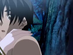 1boy 1girl animated anus ass ass_grab assertive_female bikini blonde_hair blush bottomless bouncing_breasts breast_press breasts cum cum_in_pussy cumdrip ejaculation eyeliner forest green_hair head_back hetero hug jewelry jiggle kiss large_breasts leg_lock lipstick long_hair makeup moaning nature night nipples orgasm outdoors pale_skin panties penis pussy pussy_juice pussy_juice_trail resort_boin sex shinjou_kanae shouting sound spread_legs standing standing_on_one_leg subtitled swimsuit tagme text_focus uncensored underwear vaginal video