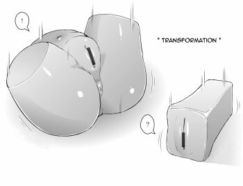 2girls ? amputee anus artificial_vagina ass censored cleft_of_venus colored_skin double_amputee english_text fan_no_hitori legless_amputee lower_body motion_lines multiple_girls navel no_humans objectification onahole_transformation pussy sex_toy sex_toy_transformation shiny_skin sound_effects third-party_edit transformation translated trembling variant_set
