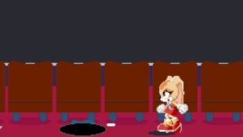 1girl animal_ears animated animated_gif assisted_exposure cream_the_rabbit cum ejaculation forced forced_orgasm furry grabbing_another&#039;s_ear loli oral pixel_art project_x rabbit rape restrained sonic_(series) tentacle_sex tentacles tongue