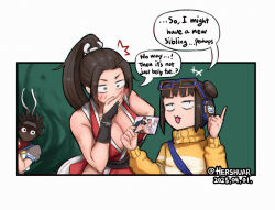 1boy 3girls ? april_fools artist_name ass black_hair blush bouquet breasts bride brown_hair capcom carrying chun-li cleavage clueless commentary confused covering_own_mouth dated double_bun dress earrings elbow_gloves english_commentary english_text facial_hair flower gloves hair_bun hairband hershuar implied_pregnancy jealous jewelry kasugano_sakura large_breasts li-fen multiple_girls necklace pearl_necklace prank princess_carry ryu_(street_fighter) shiranui_mai short_sleeves speech_bubble spoken_question_mark street_fighter street_fighter_6 sweatdrop thick_thighs thigh_strap thighs thought_bubble twitter_username wedding_dress white_dress