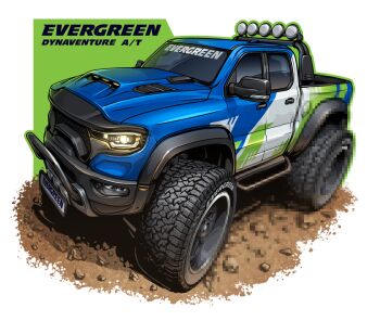 Rule 34 | censored, dirt, fake censor, glowing, license plate, mosaic censoring, motor vehicle, nitrouzzz, no humans, original, pickup truck, rock, truck, vehicle focus