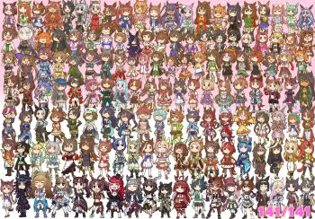 >_< +_+ 6+girls absolutely_everyone adjusting_eyewear admire_groove_(glacial_queen)_(umamusume) admire_groove_(umamusume) admire_vega_(starry_nocturne)_(umamusume) admire_vega_(umamusume) agnes_digital_(full-color_fangirling)_(umamusume) agnes_digital_(umamusume) agnes_tachyon_(tach-nology)_(umamusume) agnes_tachyon_(umamusume) ahoge aiguillette air_groove_(empress_road)_(umamusume) air_groove_(umamusume) air_messiah_(inherited_hope)_(umamusume) air_messiah_(umamusume) air_shakur_(umamusume) air_shakur_(unsigned)_(umamusume) almond_eye_(the_changer)_(umamusume) almond_eye_(umamusume) anchor_necklace animal_ears antenna_hair apron aqua_ascot aqua_bow aqua_coat aqua_skirt argyle_clothes argyle_shirt arm_belt arm_garter arm_strap armband armor ascot aston_machan_(flare)_(umamusume) aston_machan_(umamusume) asymmetrical_clothes asymmetrical_dress asymmetrical_footwear asymmetrical_gloves asymmetrical_jacket asymmetrical_legwear asymmetrical_pants asymmetrical_shirt asymmetrical_sleeves award_ribbon badge bag bamboo_memory_(ambition_of_the_black_iron)_(umamusume) bamboo_memory_(umamusume) bandaid bandaid_on_cheek bandaid_on_face bandaid_on_leg bandaid_on_nose bandeau bare_shoulders bead_bracelet bead_necklace beads beanie believe_(purity)_(umamusume) believe_(umamusume) bell-bottoms belt belt_bag beret biko_pegasus_(gale_pegasus_type_zero)_(umamusume) biko_pegasus_(umamusume) biwa_hayahide_(engineered_victory)_(umamusume) biwa_hayahide_(umamusume) black-framed_eyewear black_ascot black_bandeau black_belt black_bodysuit black_boots black_bow black_bowtie black_choker black_coat black_corset black_dress black_gloves black_hair black_hat black_jacket black_leggings black_necktie black_pants black_pantyhose black_robe black_sclera black_shirt black_shorts black_shrug black_skirt black_thighhighs blast_onepiece_(racing)_(umamusume) blast_onepiece_(umamusume) blonde_hair blowing_bubble_gum blue_ascot blue_bag blue_bandeau blue_belt blue_boots blue_bow blue_cape blue_coat blue_corset blue_dress blue_flower blue_gloves blue_hair blue_hairband blue_hat blue_jacket blue_necktie blue_pantyhose blue_ribbon blue_rose blue_sailor_collar blue_scarf blue_shirt blue_skirt blue_sports_bra blue_wrist_cuffs blunt_bangs blunt_ends blunt_sidelocks blush boater_hat bob_cut bodice bodysuit bomber_jacket bonnet boots bow bow_hairband bowtie bracelet braid braided_bun braided_hair_rings braided_ponytail braided_sidelocks breasts bright_pupils brooch brown-framed_eyewear brown_belt brown_gloves brown_hair brown_hairband brown_hat brown_headband brown_headdress brown_jacket brown_ribbon brown_sailor_collar brown_shirt brown_shorts brown_skirt brown_wrist_cuffs bubble_gum_fellow_(popping!)_(umamusume) bubble_gum_fellow_(umamusume) buena_vista_(heroina_inocente)_(umamusume) buena_vista_(umamusume) buruma button_badge buttons calstone_light_o_(one_true_path)_(umamusume) calstone_light_o_(umamusume) candy cape cavalier_hat center_frills center_opening cesario_(future_weaver)_(umamusume) cesario_(umamusume) chain chain_necktie checkered_collar checkered_hairband checkered_ribbon chest_belt chest_sarashi cheval_grand_(grand_itineraire)_(umamusume) cheval_grand_(umamusume) chewing_gum choker chrono_genesis_(prismatic_curator)_(umamusume) chrono_genesis_(umamusume) claw_pose cleavage cloak closed_eyes closed_mouth clothes_around_waist clothing_cutout clover clover_hair_ornament coat collar collared_shirt colored_inner_hair colored_sclera commentary_request copano_rickey_(umamusume) copano_rickey_(yin-yang_bagua_lucky_costume)_(umamusume) corset crop_top cropped_jacket crossed_arms crown crown_braid crown_ornament crystal_ball curren_bouquetd'or_(racing)_(umamusume) curren_bouquetd'or_(umamusume) curren_chan_(ma_cherie_of_the_new_moon)_(umamusume) curren_chan_(umamusume) curtained_hair cutoffs dagger daiichi_ruby_(flowing_blue)_(umamusume) daiichi_ruby_(umamusume) daitaku_helios_(joyful_jamboree!)_(umamusume) daitaku_helios_(umamusume) daiwa_scarlet_(peak_blue)_(umamusume) daiwa_scarlet_(umamusume) dantsu_flame_(center_spotlight)_(umamusume) dantsu_flame_(umamusume) daring_heart_(umamusume) daring_tact_(umamusume) dark-skinned_female dark_skin daruma_doll denim denim_shorts detached_sleeves diagonal-striped_bow diamond_brooch diamond_hair_ornament dice dice_necklace dice_pendant dirndl dog_tags doll_hair_ornament domino_mask double-breasted double-parted_bangs double_bun dream_journey_(reminder_of_dreamland)_(umamusume) dream_journey_(umamusume) dress dress_bow drill_hair drill_sidelocks duramente_(red_in_black)_(umamusume) duramente_(umamusume) durandal_(chevalier_fidele)_(umamusume) durandal_(umamusume) ear_bow ear_chain ear_covers ear_flower ear_ornament ear_ribbon ear_scrunchie ear_tag ear_through_crown earrings ears_through_headwear eishin_flash_(meisterschaft)_(umamusume) eishin_flash_(umamusume) el_condor_pasa_(el_numero_1)_(umamusume) el_condor_pasa_(umamusume) elbow_gloves ema epaulettes epiphaneia_(racing)_(umamusume) epiphaneia_(umamusume) espoir_city_(red_devil_gear)_(umamusume) espoir_city_(umamusume) everyone eye_mask eyebrow_piercing eyepatch eyewear_on_head eyewear_strap face_piercing facial_mark facial_tattoo fang fanny_pack feather_hair_ornament feathers fedora fenomeno_(black_flames_of_the_righteous_spirit)_(umamusume) fenomeno_(umamusume) fine_motion_(noble_seamair)_(umamusume) fine_motion_(umamusume) fingerless_gloves fishnet_gloves fishnet_pantyhose fishnet_top fishnets flipped_hair flower flower_brooch fluffy_hair food food_in_mouth forever_young_(racing)_(umamusume) forever_young_(umamusume) four-leaf_clover_hair_ornament four-pointed_star fourragere fox_mask frilled_bodysuit frilled_hairband frilled_shirt frilled_thighhighs frilled_wristband frills fuji_kiseki_(shooting_star_revue)_(umamusume) fuji_kiseki_(umamusume) fur-trimmed_cape fur-trimmed_jacket fur-trimmed_pants fur-trimmed_shorts fur_cape fur_trim furioso_(triumphant_return_of_the_auspicious_star)_(umamusume) furioso_(umamusume) fusaichi_pandora_(assorted_cuteness)_(umamusume) fusaichi_pandora_(umamusume) garter_straps gem gentildonna_(regina_dei_fiori)_(umamusume) gentildonna_(umamusume) german_clothes ghost_ornament glasses gloves glowstick goggles goggles_around_neck gold_chain gold_city_(authentic/1928)_(umamusume) gold_city_(umamusume) gold_corset gold_embroidery gold_hairband gold_ship_(red_strife)_(umamusume) gold_ship_(umamusume) gradient_coat gradient_hair gran_alegria_(smile_my_way!)_(umamusume) gran_alegria_(umamusume) grass_wonder_(stone-piercing_blue)_(umamusume) grass_wonder_(umamusume) green-framed_eyewear green_armband green_ascot green_bow green_bowtie green_choker green_coat green_dress green_gem green_hair green_hat green_jacket green_necktie green_pants green_sailor_collar green_shirt green_shorts green_skirt green_sleeves green_socks green_sweater green_vest grey-framed_eyewear grey_bow grey_bowtie grey_hair grey_hairband grey_hat grey_leotard grey_shirt grey_skirt grey_sleeves grey_streaks grey_tail hair_between_eyes hair_bow hair_bun hair_flaps hair_flower hair_intakes hair_ornament hair_over_one_eye hair_ribbon hair_rings hair_scrunchie hairband hairclip half-skirt half_gloves half_up_braid half_up_half_down_braid halloween_costume hand_puppet haru_urara_(bestest_prize)_(umamusume) haru_urara_(umamusume) hat hat_belt hat_flower hat_with_ears headband headphones headphones_around_neck heart heart-shaped_ornament heart_ear_ornament heart_facial_mark heart_on_cheek highres hime_cut hip_vent hishi_akebono_(buono_alla_moda)_(umamusume) hishi_akebono_(umamusume) hishi_amazon_(azure_amazon)_(umamusume) hishi_amazon_(umamusume) hishi_miracle_(miracle_make-up!)_(umamusume) hishi_miracle_(umamusume) hokko_tarumae_(star_light_ship)_(umamusume) hokko_tarumae_(umamusume) holding holding_glowstick holding_orb holding_scepter hood hoodie horse_ears horse_girl horse_tail horseshoe_hat_ornament horseshoe_ornament ikuno_dictus_(mantle_of_steel)_(umamusume) ikuno_dictus_(umamusume) inari_one_(inari_yukari_edomurasaki)_(umamusume) inari_one_(umamusume) ines_fujin_(melty_gift)_(umamusume) ines_fujin_(umamusume) jack-o'-lantern_brooch jacket jacket_around_waist japanese_armor japanese_clothes jeans jewelry jinbaori jungle_pocket_(champion's_battle_cry)_(umamusume) jungle_pocket_(umamusume) k.s.miracle_(prism)_(umamusume) k.s.miracle_(umamusume) katsuragi_ace_(dragon_rising_to_the_top)_(umamusume) katsuragi_ace_(umamusume) kawakami_princess_(princess_of_pink)_(umamusume) kawakami_princess_(umamusume) kimono king_halo_(king_of_emeralds)_(umamusume) king_halo_(umamusume) kiseki_(miracle_author)_(umamusume) kiseki_(umamusume) kitasan_black_(final_bloom)_(umamusume) kitasan_black_(umamusume) knife knife_sheath kouhaku_nawa lab_coat large_breasts layered_hair leggings leggings_under_shorts leotard lightning_bolt_print lightning_bolt_symbol linked_piercing logotype_(racing)_(umamusume) logotype_(umamusume) lollipop lollipop_in_mouth long_hair long_hair_between_eyes long_sleeves loves_only_you_(umamusume) low-cut_armhole low_ponytail low_twin_braids low_twintails lucky_lilac_(racing)_(umamusume) lucky_lilac_(umamusume) maid_headdress maneki-neko manhattan_cafe_(creeping_shadow)_(umamusume) manhattan_cafe_(umamusume) marche_lorraine_(racing)_(umamusume) marche_lorraine_(umamusume) maruzensky_(formula_r)_(umamusume) maruzensky_(umamusume) marvelous_sunday_(kira_doki_waku_mabe)_(umamusume) marvelous_sunday_(umamusume) mask mask_on_head matikanefukukitaru_(rising_fortune)_(umamusume) matikanefukukitaru_(umamusume) matikanetannhauser_(clippety-tippety-clop)_(umamusume) matikanetannhauser_(umamusume) mayano_top_gun_(scramble_zone)_(umamusume) mayano_top_gun_(umamusume) medal medium_breasts medium_hair meisho_doto_(dot-o'-lantern)_(umamusume) meisho_doto_(umamusume) mejiro_ardan_(crystalline)_(umamusume) mejiro_ardan_(umamusume) mejiro_bright_(starry_snow_lolita)_(umamusume) mejiro_bright_(umamusume) mejiro_dober_(off_the_line)_(umamusume) mejiro_dober_(umamusume) mejiro_mcqueen_(end_of_the_skies)_(umamusume) mejiro_mcqueen_(umamusume) mejiro_palmer_(umamusume) mejiro_palmer_(warm-hearted_reindeer)_(umamusume) mejiro_ramonu_(onyx_line)_(umamusume) mejiro_ramonu_(umamusume) mejiro_ryan_(down_the_line)_(umamusume) mejiro_ryan_(umamusume) midriff midriff_peek mihono_bourbon_(mb-19890425)_(umamusume) mihono_bourbon_(umamusume) mini_crown mini_hat mini_top_hat mismatched_ear_covers mismatched_footwear mismatched_gloves mismatched_legwear mole mole_under_eye mr._c.b._(clear_bliss)_(umamusume) mr._c.b._(umamusume) mr._ebidou multicolored_bow multicolored_bowtie multicolored_dress multicolored_gloves multicolored_hair multicolored_hairband multicolored_jacket multicolored_skirt multiple_girls musketeer nakayama_festa_(shichuukyuukatsu)_(umamusume) nakayama_festa_(umamusume) narita_brian_(hungry_wolves)_(umamusume) narita_brian_(umamusume) narita_taishin_(nevertheless)_(umamusume) narita_taishin_(umamusume) narita_top_road_(the_proud_road)_(umamusume) narita_top_road_(umamusume) navel neckerchief necklace necktie neo_universe_(umamusume) neo_universe_(universe-naut)_(umamusume) newsboy_cap nice_nature_(poinsettia_ribbon)_(umamusume) nice_nature_(umamusume) nishino_flower_(layered_petals)_(umamusume) nishino_flower_(umamusume) no_bra no_reason_(speedy_red_armor)_(umamusume) no_reason_(umamusume) north_flight_(looking_fly!)_(umamusume) north_flight_(umamusume) notched_ear o-ring o-ring_thigh_strap off-shoulder_coat off-shoulder_dress off-shoulder_shirt off_shoulder official_alternate_costume official_alternate_hairstyle oguri_cap_(cinderella_gray)_(umamusume) oguri_cap_(umamusume) ojou-sama_pose one-piece_swimsuit one_eye_closed open_cloak open_clothes open_jacket open_mouth orange-framed_eyewear orange_hair orange_hat orange_jacket orange_ribbon orb orfevre_(control)_(umamusume) orfevre_(umamusume) outstretched_arms over-rim_eyewear overskirt pants panty_straps pantyhose pantyhose_under_shorts parallel_hairclips partially_open_jacket partially_unbuttoned peaked_cap pendant_choker penlight_(glowstick) piercing pillbox_hat pinafore_dress pink_ascot pink_buruma pink_cape pink_coat pink_crown pink_dress pink_hair pink_hairband pink_headband pink_jacket pink_kimono pink_necktie pink_shirt pink_shorts pink_sleeves pink_top pink_vest pinwheel pinwheel_hair_ornament plaid_clothes plaid_sailor_collar plaid_shirt plaid_shorts pleated_skirt plume pom_pom_(clothes) pom_pom_beanie ponytail print_sash pronghorn puffy_short_sleeves puffy_sleeves pumpkin_brooch pumpkin_hat puppet purple-tinted_eyewear purple_belt purple_boots purple_bow purple_bowtie purple_collar purple_dress purple_hair purple_hairband purple_jacket purple_kimono purple_ribbon purple_shirt purple_shorts purple_tank_top purple_vest red-tinted_eyewear red_apron red_armband red_ascot red_belt red_bow red_buruma red_buttons red_cape red_choker red_coat red_corset red_desire_(divine_raiment)_(umamusume) red_desire_(umamusume) red_dress red_garter_straps red_gloves red_hair red_hairband red_headband red_headdress red_hoodie red_jacket red_neckerchief red_necktie red_sash red_scrunchie red_serafuku red_shirt red_skirt red_sleeves red_streaks red_sweater_vest red_thighhighs red_veil rhein_kraft_(dream_successor)_(umamusume) rhein_kraft_(umamusume) ribbed_sweater ribbon rice_shower_(rosy_dreams)_(umamusume) rice_shower_(umamusume) rimless_eyewear robe rope rose rose_kingdom_(racing)_(umamusume) rose_kingdom_(umamusume) round_eyewear royce_and_royce_(inspiring_genius)_(umamusume) royce_and_royce_(umamusume) rulership_(racing)_(umamusume) rulership_(umamusume) sailor_collar sailor_shirt sakura_bakushin_o_(blossom_in_learning)_(umamusume) sakura_bakushin_o_(umamusume) sakura_chitose_o_(umamusume) sakura_chiyono_o_(strength_in_full_bloom)_(umamusume) sakura_chiyono_o_(umamusume) sakura_laurel_(saisir_le_reve)_(umamusume) sakura_laurel_(umamusume) samson_big_(umamusume) sarashi sash satono_crown_(emerald_journey)_(umamusume) satono_crown_(umamusume) satono_diamond_(chevalier_bleu)_(umamusume) satono_diamond_(umamusume) scarf scepter school_uniform scrunchie see-through_clothes see-through_sleeves seeking_the_pearl_(rocket_star)_(umamusume) seeking_the_pearl_(umamusume) seiun_sky_(reeling_in_the_big_one)_(umamusume) seiun_sky_(umamusume) semi-rimless_eyewear serafuku sharp_teeth sheath sheathed shimenawa shinko_windy_(umamusume) shinko_windy_(wicked_punk)_(umamusume) shirt shirt_under_shirt shoes short_hair short_hair_with_long_locks short_necktie short_sleeves shorts shoulder_armor shoulder_bag shoulder_cutout shoulder_sash shrug_(clothing) side_cape side_drill side_ponytail sidelocks silence_suzuka_(innocent_silence)_(umamusume) silence_suzuka_(umamusume) silver_hairband single_bare_shoulder single_ear_cover single_earring single_epaulette single_garter_strap single_glove single_hair_bun single_hair_streak single_loose_sock single_pantsleg single_sleeve single_thighhigh single_wrist_cuff sirius_symboli_(feroce)_(umamusume) sirius_symboli_(umamusume) skirt sleeveless sleeveless_dress sleeveless_hoodie sleeveless_jacket sleeveless_kimono sleeveless_robe sleeveless_shirt sleeveless_sweater sleeves_past_fingers sleeves_past_wrists small_breasts smart_falcon_(twilight_triumph)_(umamusume) smart_falcon_(umamusume) smile socks sounds_of_earth_(ritmo_della_terra)_(umamusume) sounds_of_earth_(umamusume) special_week_(special_dreamer)_(umamusume) special_week_(umamusume) sports_bra spread_arms star-shaped_pupils star_(symbol) star_brooch star_hair_ornament star_ornament stay_gold_(sunlit_outsider)_(umamusume) stay_gold_(umamusume) strapless strapless_shirt streaked_hair striped_armband striped_bandeau striped_bow striped_bowtie striped_clothes striped_dress striped_hair striped_hairband striped_hat striped_headwear striped_jacket striped_scrunchie striped_skirt striped_socks studded_bracelet sunflower sunflower_hair_ornament sunglasses super_creek_(murmuring_stream)_(umamusume) super_creek_(umamusume) suspender_shorts suspender_skirt suspenders sweater sweater_vest sweep_tosho_(platanus_witch)_(umamusume) sweep_tosho_(umamusume) swept_bangs swimsuit swimsuit_under_clothes symbol-shaped_pupils symboli_kris_s_(onyx_soldier)_(umamusume) symboli_kris_s_(umamusume) symboli_rudolf_(emperor's_path)_(umamusume) symboli_rudolf_(umamusume) t.m._opera_o_(o_sole_suo!)_(umamusume) t.m._opera_o_(umamusume) taiki_shuttle_(bubblegum_memories)_(umamusume) taiki_shuttle_(umamusume) tail tamamo_cross_(fast_as_lightning)_(umamusume) tamamo_cross_(umamusume) tanino_gimlet_(embodiment_of_keravnos)_(umamusume) tanino_gimlet_(umamusume) tank_top tap_dance_city_(glitter!)_(umamusume) tap_dance_city_(umamusume) tassel tassel_hair_ornament tattoo teeth thigh_boots thigh_strap thighhighs tiara tied_shirt tilted_headwear tinted_eyewear tokai_teio_(peak_joy)_(umamusume) tokai_teio_(umamusume) tomboy top_hat torn_clothes torn_coat torn_pants torn_shirt tosen_jordan_(jokester_vibes)_(umamusume) tosen_jordan_(umamusume) tracen_school_uniform transcend_(umamusume) transcend_(zoku-zoku_gizmo)_(umamusume) tsurumaru_tsuyoshi_(dream_bold_stand_tall_tsuyoshi!)_(umamusume) tsurumaru_tsuyoshi_(umamusume) tube_top twin_braids twintails two-tone_bandeau two-tone_gloves two-tone_hair two-tone_hairband two-tone_jacket two-tone_shirt two-tone_skirt two-tone_tail two_side_up umamusume uneven_sleeves v_sisters veil vertical-striped_clothes vertical-striped_headwear vertical-striped_jacket vertical-striped_skirt vertical-striped_sleeves verxina_(le_beau_sommet)_(umamusume) verxina_(umamusume) very_long_braid very_long_hair vest victoire_pisa_(lueur_angelique)_(umamusume) victoire_pisa_(umamusume) vivlos_(umamusume) vivlos_(voyage_etincelant)_(umamusume) vodka_(umamusume) vodka_(wild_top_gear)_(umamusume) waist_bow weapon wedding_dress white_ascot white_bandeau white_bodysuit white_choker white_coat white_dress white_gloves white_hair white_hairband white_hat white_jacket white_leotard white_necktie white_overskirt white_pants white_pupils white_sailor_collar white_scrunchie white_shirt white_shorts white_skirt white_streaks white_thighhighs white_vest wide_brim win_variation_(dramatic_tutu)_(umamusume) win_variation_(umamusume) winning_ticket_(get_to_winning!)_(umamusume) winning_ticket_(umamusume) witch_hat wonder_acute_(butterfly_sting)_(umamusume) wonder_acute_(umamusume) wrist_belt wrist_cuffs x-shaped_pupils x_hair_ornament yaeno_muteki_(blazed_head_covered_fists)_(umamusume) yaeno_muteki_(umamusume) yamanin_zephyr_(fluttertail_spirit)_(umamusume) yamanin_zephyr_(umamusume) yellow_ascot yellow_bandeau yellow_belt yellow_bow yellow_choker yellow_coat yellow_corset yellow_dress yellow_gloves yellow_hat yellow_jacket yellow_neckerchief yellow_necktie yellow_sailor_collar yellow_shirt yellow_sleeves yellow_sweater yellow_sweater_vest yellow_tank_top yellow_vest yukino_bijin_(cute_sweet_flower_of_mutsu)_(umamusume) yukino_bijin_(umamusume) zenno_rob_roy_(heroic_author)_(umamusume) zenno_rob_roy_(umamusume)