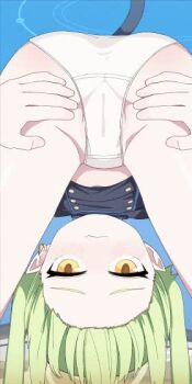 1girl animated blue_archive female_focus loli nozomi_(blue_archive) panties solo spread_pussy spread_pussy_under_clothes surio tagme underwear video wet wet_clothes wet_panties