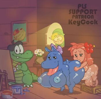 1futa 1girl 2boys animal_ears animated animated_gif ass ass_grab blush breasts crocodilian crocodilian_tail doggystyle furry futa_with_female futanari grabbing_from_behind hippopotamus hippopotamus_ears huge_ass huge_penis huge_testicles inverted_nipples keycock link marin_(zelda) multiple_boys multiple_girls nintendo nipples penis sex sex_from_behind shortstack smile surprised tail testicles the_legend_of_zelda the_legend_of_zelda:_link's_awakening tongue tongue_out veins veiny_penis