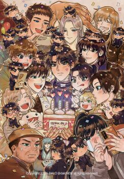 Rule 34 | 6+boys, annotated, biyoo (omniscient reader's viewpoint), cake, candle, commentary, confetti, dalchi09, dumpling, everyone, flower hairpin, food, gong pildu, grin, han sooyoung, hand up, holding, holding cake, holding food, holding phone, jung heewon, kim dokja, kyrgios rodgraim, lee gilyoung, lee hyunsung, lee jihye, lee seolhwa, mini person, miniboy, multiple boys, omniscient reader's viewpoint, phone, smile, strawberry cake, symbol-only commentary, taking picture, tears, too many clones, uriel (omniscient reader's viewpoint), yoo joonghyuk, yoo joonghyuk (999th turn), yoo mia, yoo sangah