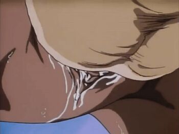 1980s_(style) 1988 1boy 1girl animated animated_gif dark-skinned_female dark_skin doggystyle from_behind guy_youma_kakusei hetero huge_testicles large_penis oldschool penis pussy pussy_juice retro_artstyle sex sex_from_behind testicles uchida_yorihisa uncensored zena_(guy_youma_kakusei)