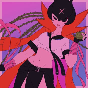 Rule 34 | bancholilimon, banchou, delinquent, digimon, fairy, flower, monster girl, nail polish, petals, plant, plant girl